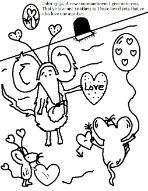 Valentine's Day Coloring Pages
